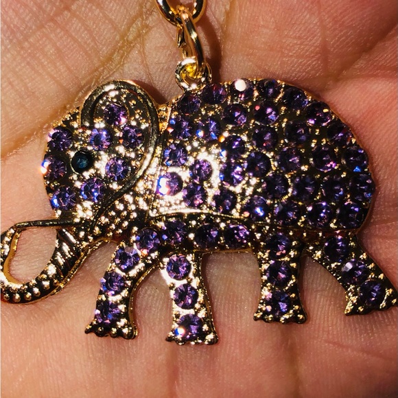 PICK 2 ELEPHANT 🐘 RHINESTONE BAG CHARS NEW 🔥 - Picture 5 of 5